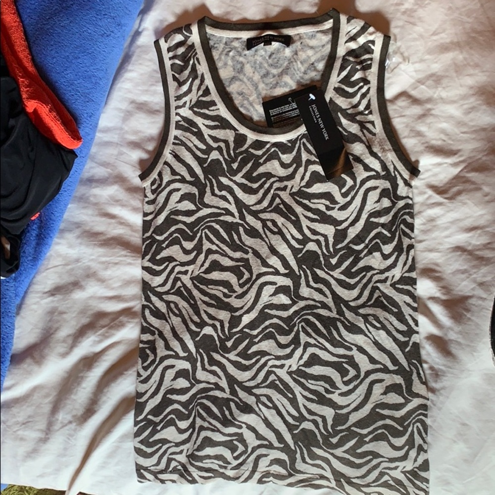 Animal print tank